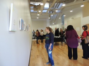 Annex Gallery (Kaylin Beckwith's BSI exhibition, which studied
