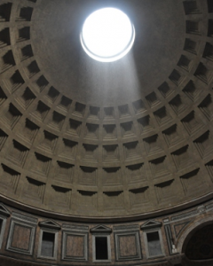 The oculus of the Pantheon