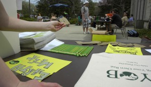 Visit our table during Earth Week for information and giveaways