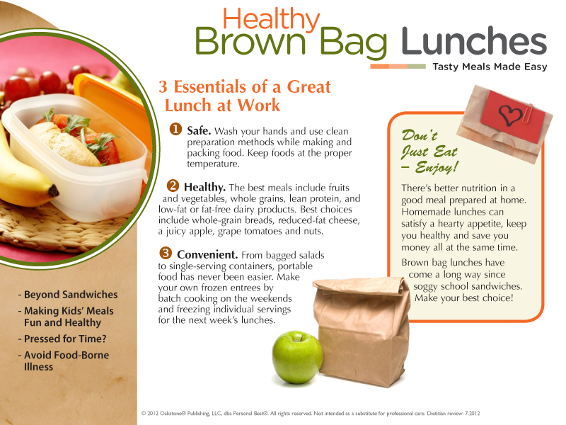 Healthy Brown Bag Lunch