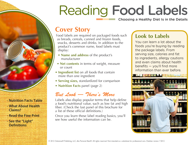 Reading Food Labels