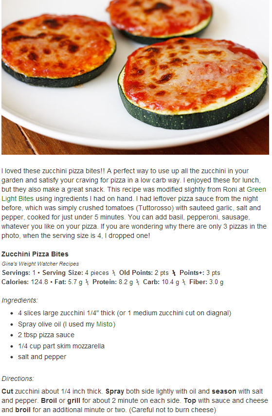 zucchini pizza bites