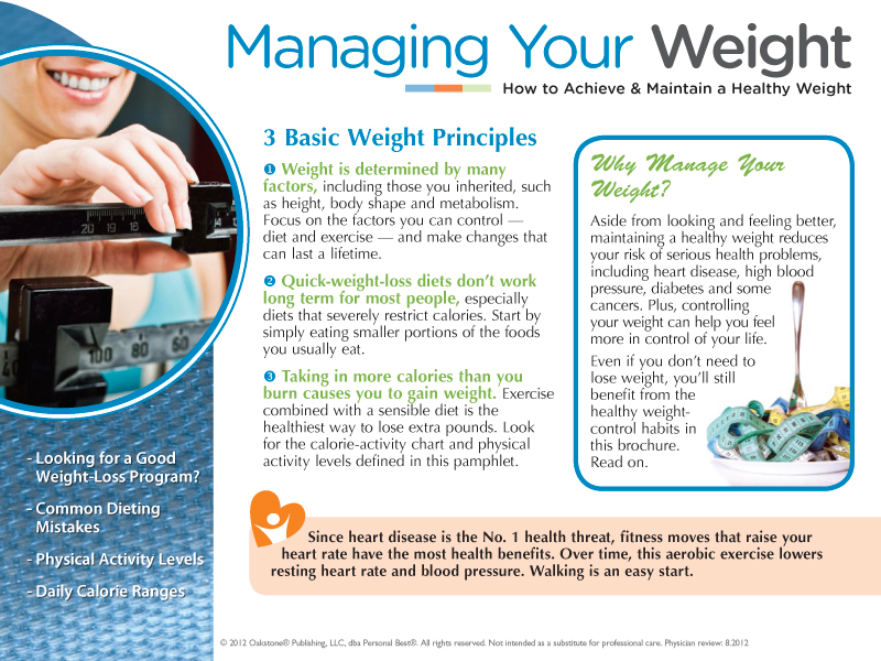 Managing Your Weight