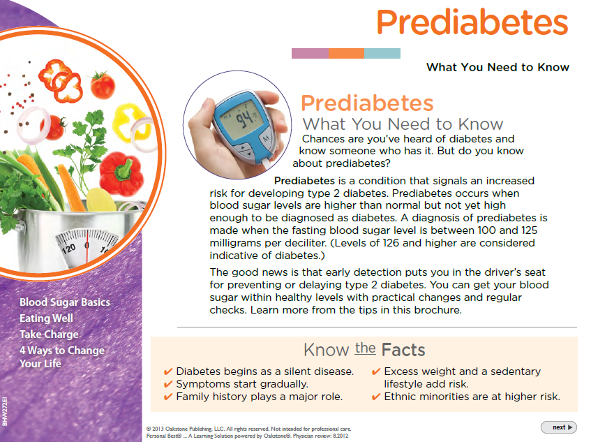 2014 PreDiabetes