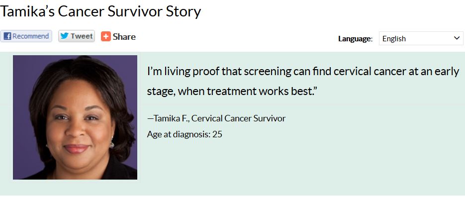 Tamika's survival story