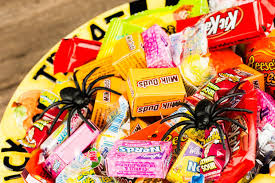 scary halloween candy