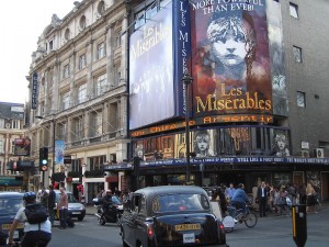 Les Miserables at Queen's Theatreby Rifleman 82, used under CC0
