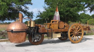 Steam powered Fardier de CugnotNameby Tampa Bay Auto Museum, used under 