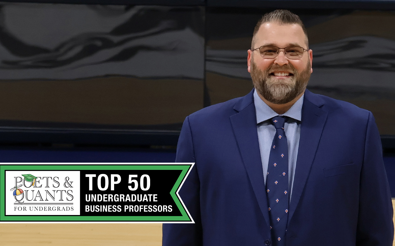 Dr. Matthew Lanham Named One of Poets&Quants’ 50 Best Undergraduate Professors