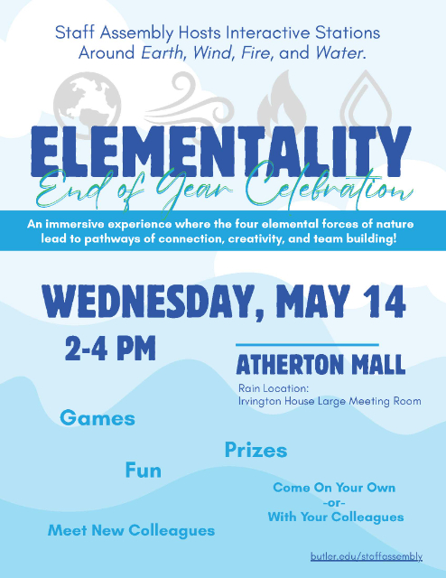 ELEMENTALITY: Staff Assembly End of Year Celebration