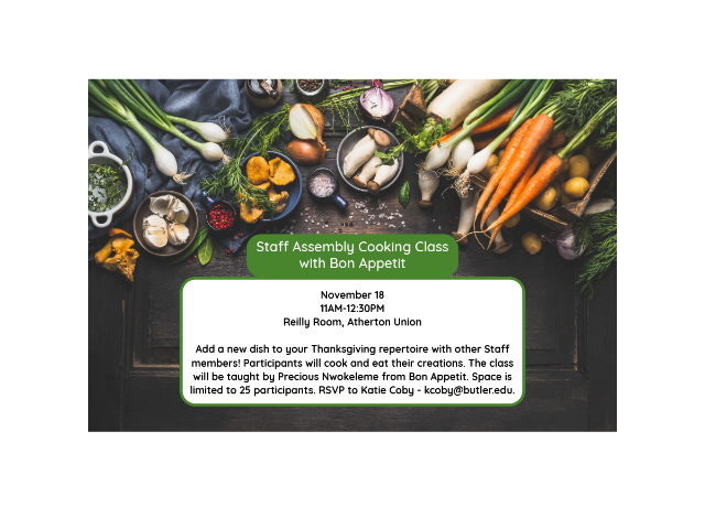 Staff Assembly Cooking Class with Bon Appetit
