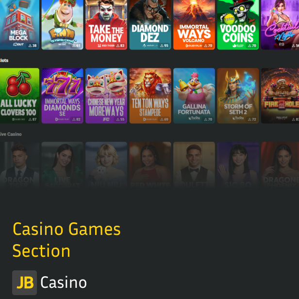Experience Thrills with the JB Casino App Experience Thrills with the JB Casino App