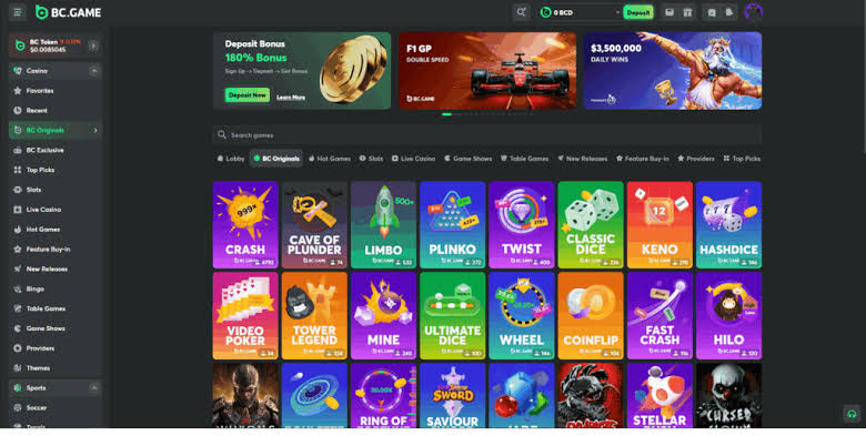 Explore the Exciting World of BC.Game Casino and Sportsbook